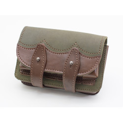 Підсумок на 6 патронів Zoo-hunt шкіра + шкіра Ретро 10154