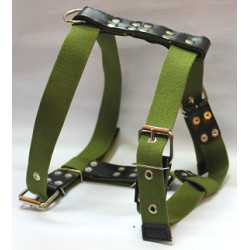 Шлейка для собак Zoo-hunt брезент 2,5 хакі