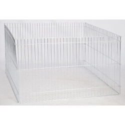 Пересувний вольєр для тварин на 4 секції