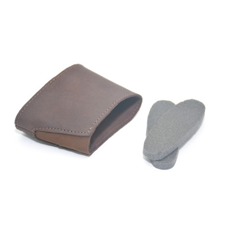 Тильник на приклад шкіра Ретро Zoo-hunt коричневий 10021/2