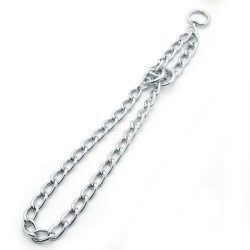 Нашийник зашморг ланцюг для собак Zoo-hunt метал  УЛ1 1,5 мм 30 см