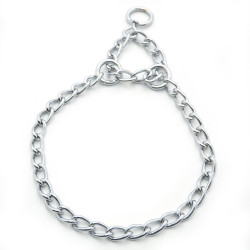 Нашийник зашморг ланцюг для собак Zoo-hunt метал  УЛ1 1,5 мм 30 см