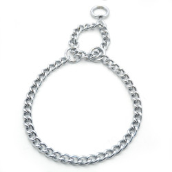 Нашийник зашморг ланцюг для собак Zoo-hunt метал  УЛ1 1,5 мм 30 см
