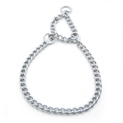 Нашийник зашморг ланцюг для собак Zoo-hunt метал  УЛ1 1,5 мм 30 см