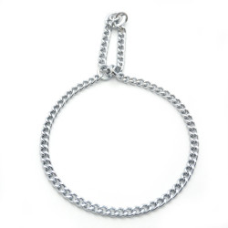 Нашийник зашморг ланцюг для собак Zoo-hunt метал  УЛ1 1,5 мм 30 см