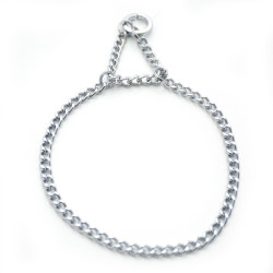 Нашийник зашморг ланцюг для собак Zoo-hunt метал  УЛ1 1,5 мм 30 см