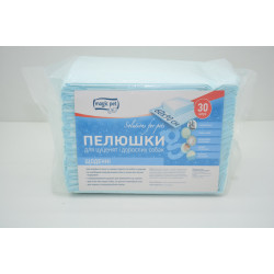 Вбираючі пелюшки щоденні Magik pet для цуценят і собак 60х90 см 30 шт