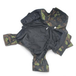 Дощовик для собак Камуфляж зелений  міні 21х27 см