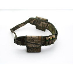 Патронташ на пояс з кишенями на 44 патрона Zoo-hunt Преміум ліс 8093