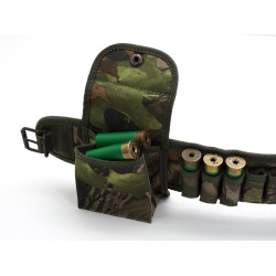 Патронташ на пояс з кишенями на 44 патрона Zoo-hunt Преміум ліс 8093