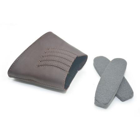 Тильник на приклад шкіра гидрофобная Zoo-hunt коричневий 50250/2