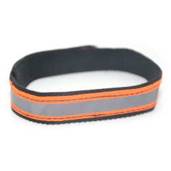 Нашийник для собак Zoo-hunt 2,5 см 53 см світловідбиваючий тканинний 1007