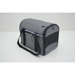 Сумка переноска матрац для собак і котів Zoo-hunt Турист сіра  №0 210х340х280 мм