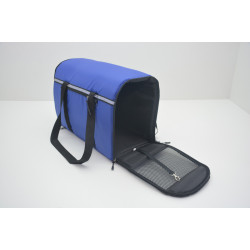 Сумка переноска матрац для собак і котів Zoo-hunt Турист синя  №0 210х340х280 мм