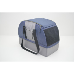 Сумка переноска лежак 2 в 1 для собак і котів Zoo-hunt Гармонія синя