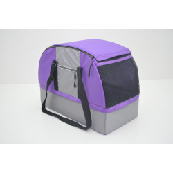 Сумка переноска лежак 2 в 1 для собак і котів Zoo-hunt Гармонія фіолетова