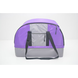 Сумка переноска лежак 2 в 1 для собак і котів Zoo-hunt Гармонія фіолетова
