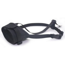 Намордник тканинний для собак Zoo-hunt Спорт №3 28-29 см чорний