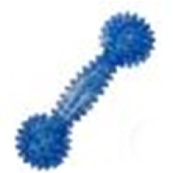 Гантеля з шипами велика Sum-plast, іграшка для собак 19 см