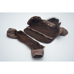 Костюм для собак Забава коричневий  бебі 18х22 см