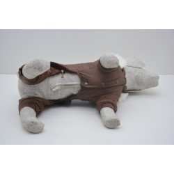 Костюм для собак Забава коричневий  бебі 18х22 см