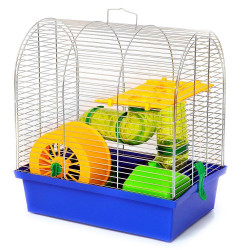 Клітка для гризунів Бунгало 2 люкс цинк