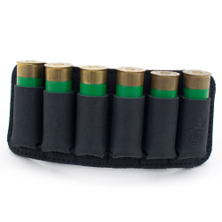 Підсумок на 6 патронів Zoo-hunt відкритий шкіра - Ретро чорний 10157/1