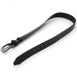 Ремінь чоловічий шкіра 4см 100см Zoo-hunt чорний 7201-ч