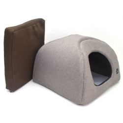 Хатка юрта для котів і собак Zoo-hunt Loft №1 320х320х320 бежевий