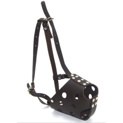 Намордник для собак Zoo-hunt шкіра НС Вівчарка С коричневий