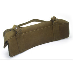 Патронташ-підсумок на 24 патрона Zoo-hunt шкіра Ретро оливковий 10010/3