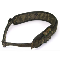 Патронташ на пояс на 24 патрона Zoo-hunt відкритий піксель 5111