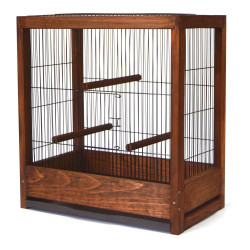 Клітка для птахів Loft Ретро темна