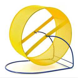 Металевий барабан для гризунів Білка кольоровий d 30 см