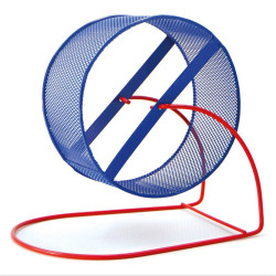 Металевий барабан для гризунів Джунгарик кольоровий d 10 см