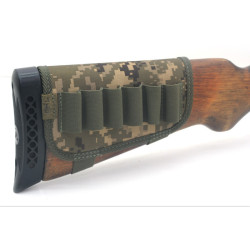 Чохол на приклад на 6 патронів Zoo-hunt камуфляж на поролоні колір 2 5087