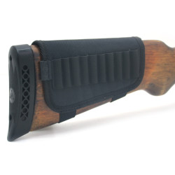 Чохол на приклад на 10 патронів Zoo-hunt 7,62 нарізні синтетичний чорний 5603