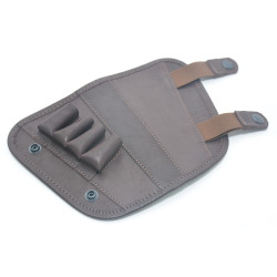 Чохол на приклад 4 патрона Zoo-hunt шкіра гидрофобная коричневий 50151/2