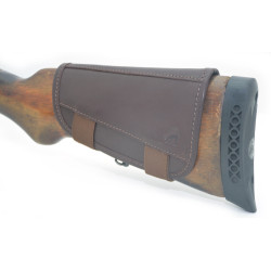 Чохол на приклад 4 патрона Zoo-hunt шкіра гидрофобная коричневий 50151/2