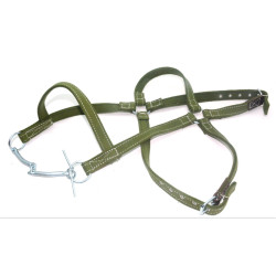 Вуздечка кінна Zoo-hunt брезентовий подвійна 17109