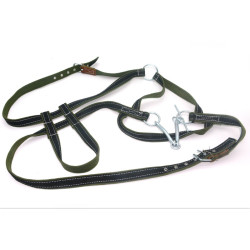 Вуздечка-кантер Zoo-hunt кінна брезентовий + капрон 20112