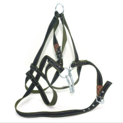Вуздечка-кантер Zoo-hunt кінна брезентовий + капрон 20112