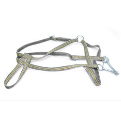 Вуздечка-кантер Zoo-hunt кінна кольорова синтетична 20104