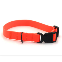 Нашийник для собак Zoo-hunt 1,6 см 22-35 см біотановий помаранчевий 1029