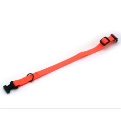 Нашийник для собак Zoo-hunt 1,6 см 22-35 см біотановий помаранчевий 1029