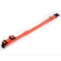 Нашийник для собак Zoo-hunt 1,6 см 22-35 см біотановий помаранчевий 1029