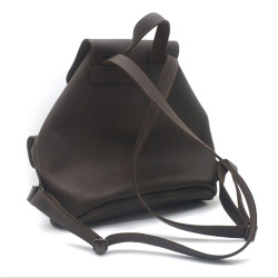 Рюкзак шкіряний Ретро Zoo-hunt коричневий 10505/2