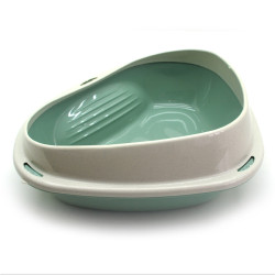 Туалет кутовий для котів Shuttle 58x48x20,5 см GeorPlast