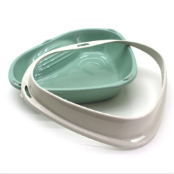 Туалет кутовий для котів Shuttle 58x48x20,5 см GeorPlast