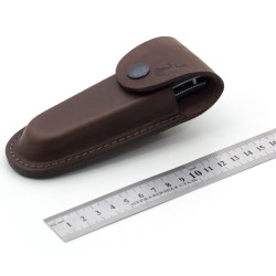 Чохол для розкладного ножа Zoo-hunt №2 12х4 см шкіра коричневий 5273/2
